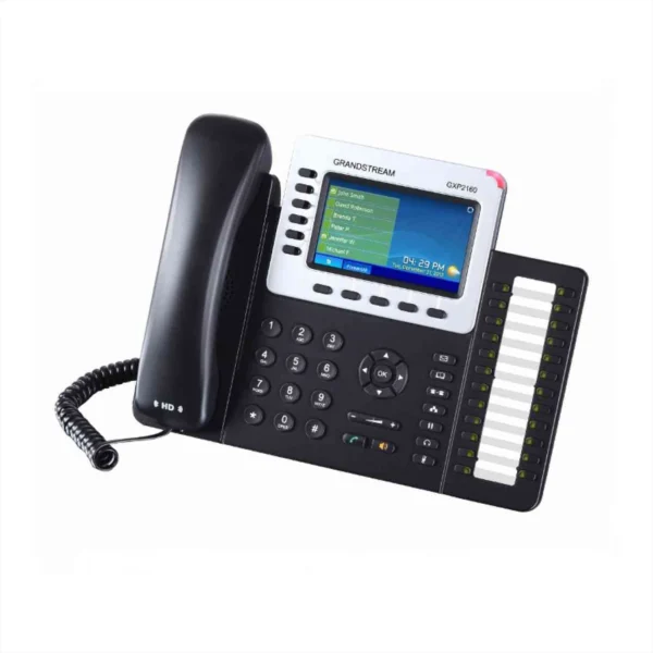 Grandstream GXP2160 Wired/Wireless - Bluetooth Desktop, Wall Mountable