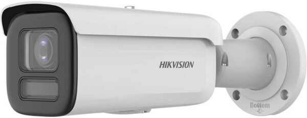 Hikvision 4 MP ColorVu Motorized Varifocal Bullet Network Camera, 2.8mm to 12mm Varifocal Lens, H.265+ Compression, 32 Kbps to 8 Mbps Video Bitrate, IP67 & IK10 Protection, White | DS-2CD2647G2T-LZS - Image 3