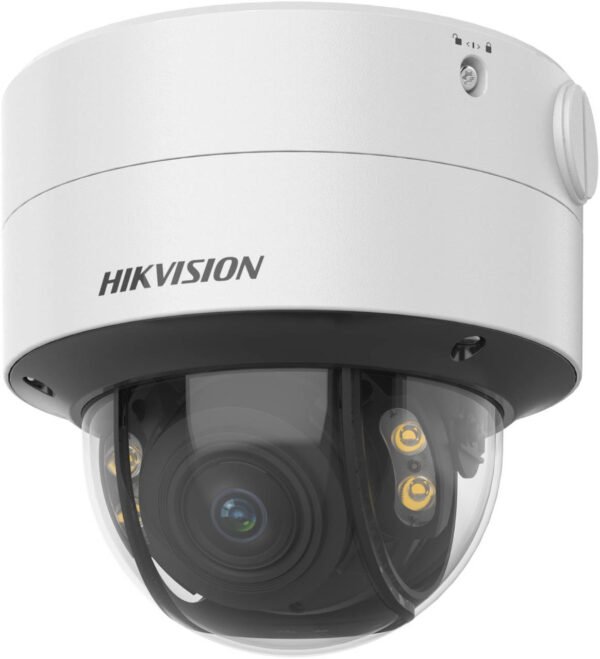 Hikvision 4 MP ColorVu Motorized Varifocal Dome Network Camera, 2.8 to 12mm Motorized Lens, 24/7 Colorful Imaging, H.265+ Comp, Human & Vehicle Targets Focus, IP67, White | DS-2CD2747G2T-LZS-2.8-12mm - Image 4