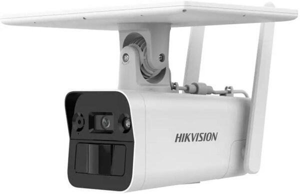 Hikvision 4MP Solar-powered Security Camera Setup, 4mm Fixed Focal Lens, Up to 30m IR Light, Support 4G LTE Network, RJ45 ETH, Built-in Memory /Micro Sim Card Slot, IP67, White | DS-2XS2T41G1-ID/4G - Image 3
