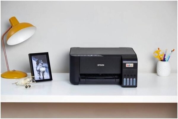 Epson Ecotank L3251 Home Ink Tank Printer, A4 Color 3-in-1 Printer with Wi-Fi Direct, 5760 x 1440 DPI Resolution, 10 Pages/min Print Speed, USB/WiFi, 100 Sheets Paper Tray Capacity, Black | C11CJ67419 - Image 3